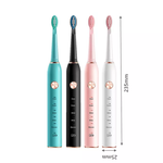 Smile ultrasonic waterproof smart rechargeable electronic toothbrush